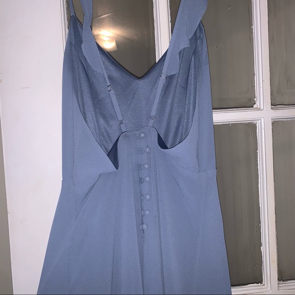 Lulu’s Meteoric Rise Blue Maxi Dress - Picture 4 of 8